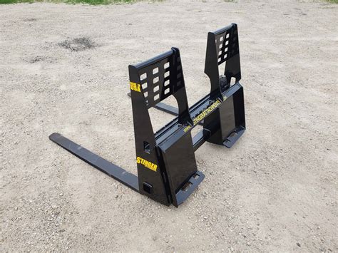 pallet forks for a skid steer|used skid steer attachments for sale near me.